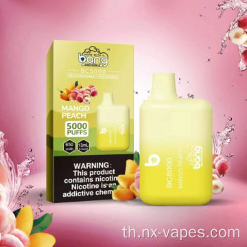 Bang BC 5000 พัฟ vapes
